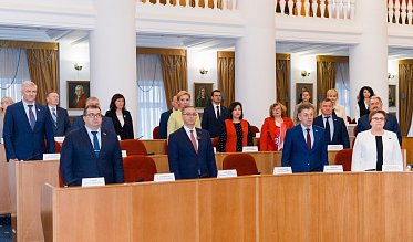 Заседание Законодательного Собрания Оренбургской области